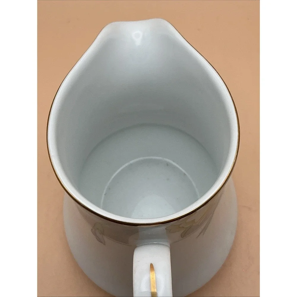 Mikasa Charisma Gray Sugar Bowl Lid Creamer Set Fine China L9049 Vintage Japan